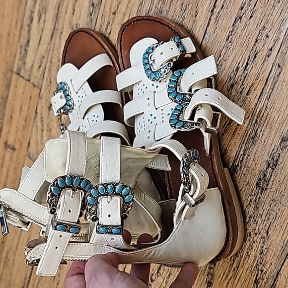 Zadig and Voltaire sandals all leather new in box - Picture 8 of 8